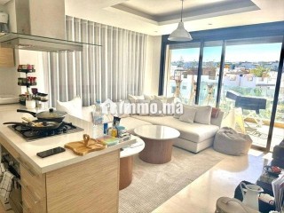 STUDIO MEUBLÉ TERRASSE A LOUER À AIN DIAB - Appartement à louer - Casablanca