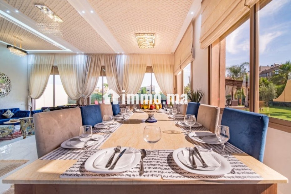 Vente Luxueuse Villa Front Golf - Vente Immobilier - Marrakech - photo 2