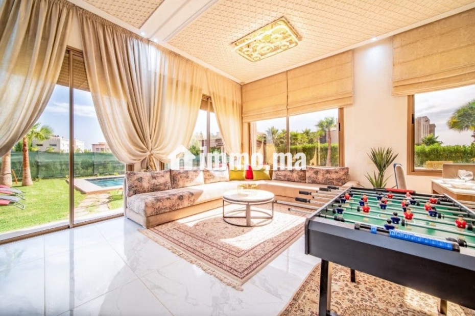 Vente Luxueuse Villa Front Golf - Vente Immobilier - Marrakech - photo 3