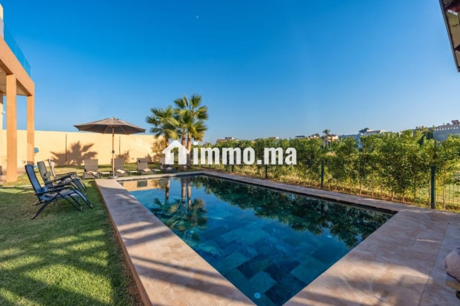 Vente Luxueuse Villa Front Golf - Vente Immobilier - Marrakech - photo 4