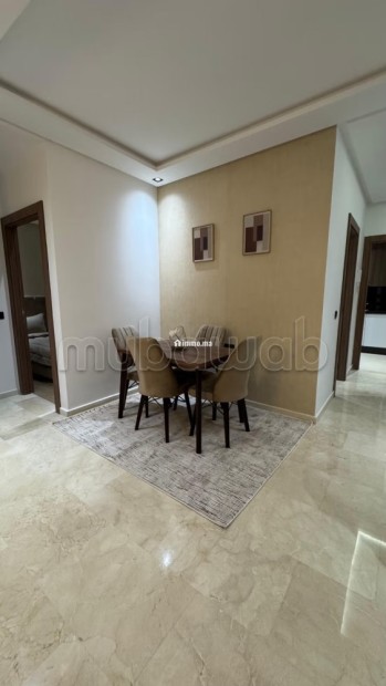 Appartement en location à Hivernage. Surface totale 70 m². Bien meublé - Location Immobilier - Marrakech - photo 3