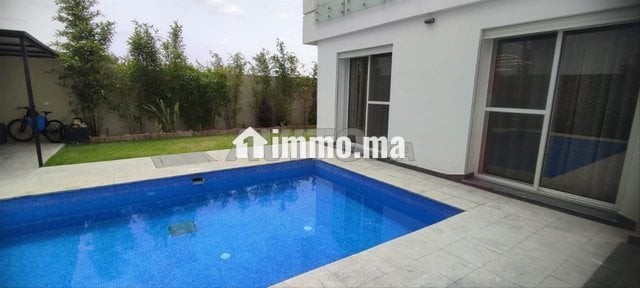 Une magnifique villa avec piscine a Hassan - Location Immobilier - Rabat - photo 1