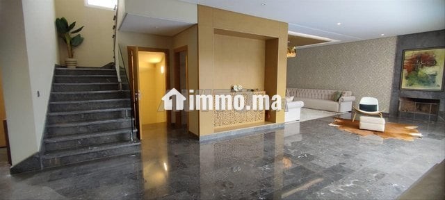 Une magnifique villa avec piscine a Hassan - Location Immobilier - Rabat - photo 4