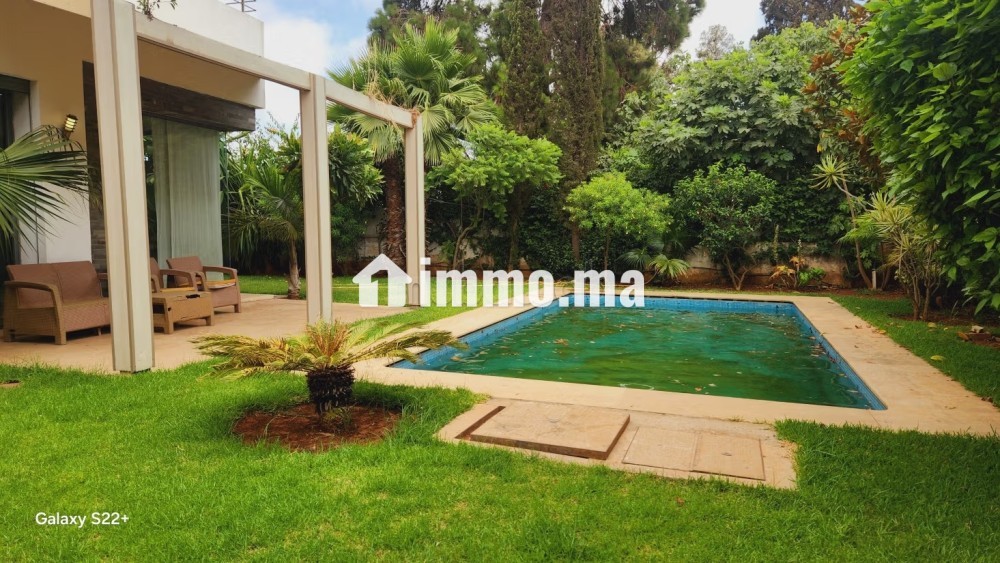 Magnifique villa à la location à Californie - Location Immobilier - Casablanca - photo 6