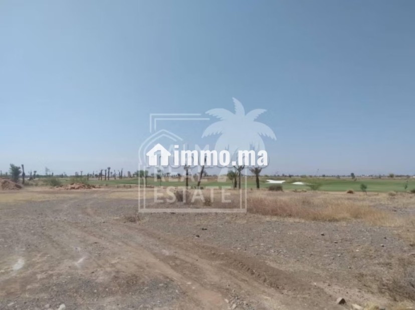 Lot terrain a vendre plein sud front golf - Vente Immobilier - Marrakech - photo 4