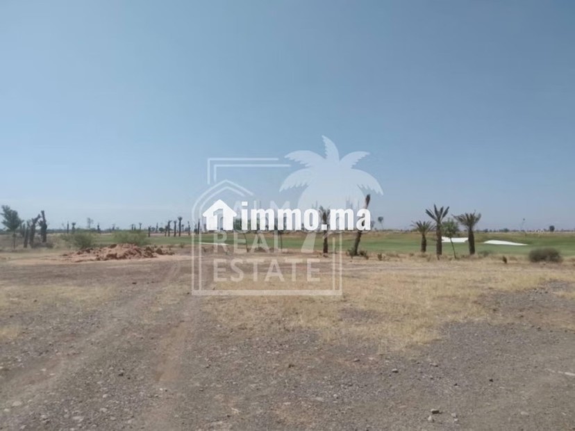 Lot terrain a vendre plein sud front golf - Vente Immobilier - Marrakech - photo 5