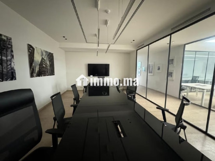 Bureau Prime Meublé En Location Sur Abdelmoumen - Location Immobilier - Casablanca - photo 3