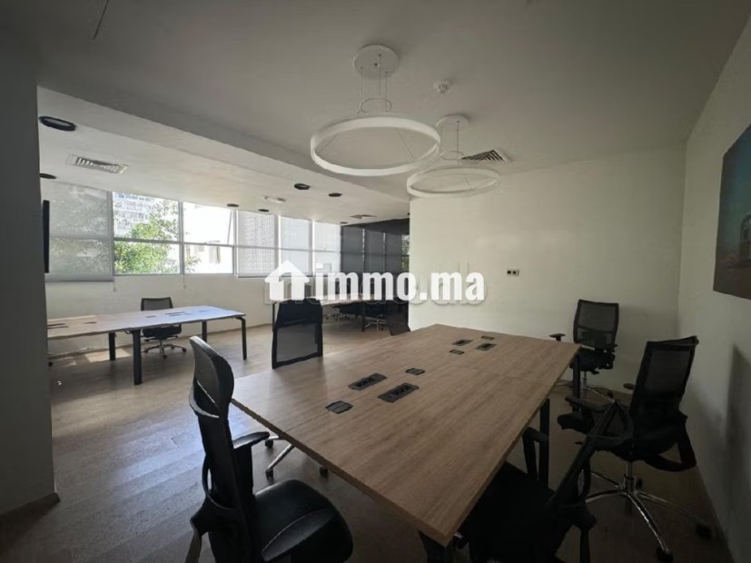 Bureau Prime Meublé En Location Sur Abdelmoumen - Location Immobilier - Casablanca - photo 6