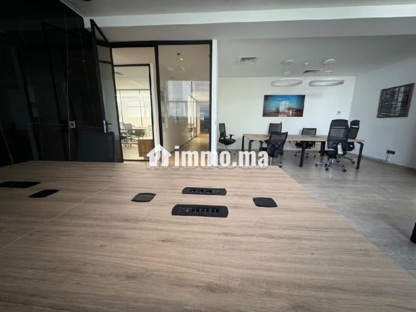 Bureau Prime Meublé En Location Sur Abdelmoumen - Location Immobilier - Casablanca - photo 8