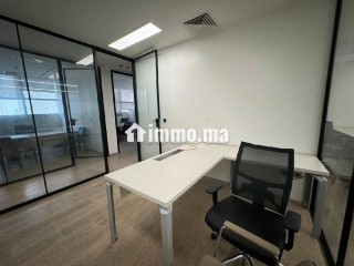 Bureau Prime Meublé En Location Sur Abdelmoumen - Bureau à louer - Casablanca