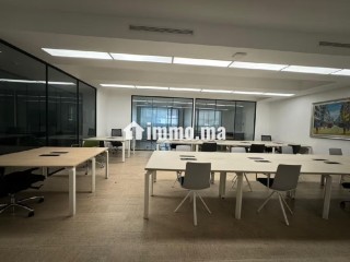 Bureau Prime Meublé En Location Sur Abdelmoumen - Bureau à louer - Casablanca