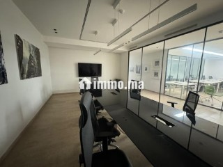 Bureau Prime Meublé En Location Sur Abdelmoumen - Bureau à louer - Casablanca