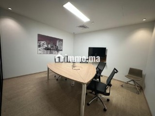 Bureau Prime Meublé En Location Sur Abdelmoumen - Bureau à louer - Casablanca