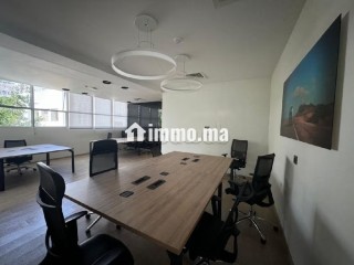 Bureau Prime Meublé En Location Sur Abdelmoumen - Bureau à louer - Casablanca