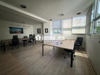 Bureau Prime Meublé En Location Sur Abdelmoumen - Bureau à louer - Casablanca