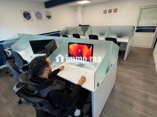 BUREAU EQUIPE A LOUER COWORKING - Bureau à louer - Casablanca