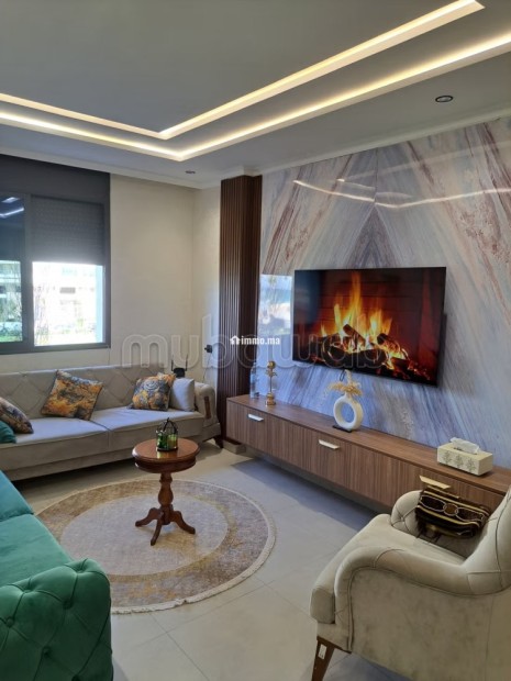 Location saisonnière à De La Plage. 5 pièces. Antenne parabolique, résidence sécurisée - Vente Immobilier - Tanger - photo 1
