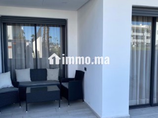 Magnifique appartement meublé terrasse er jardin - Appartement à louer - Dar Bouazza