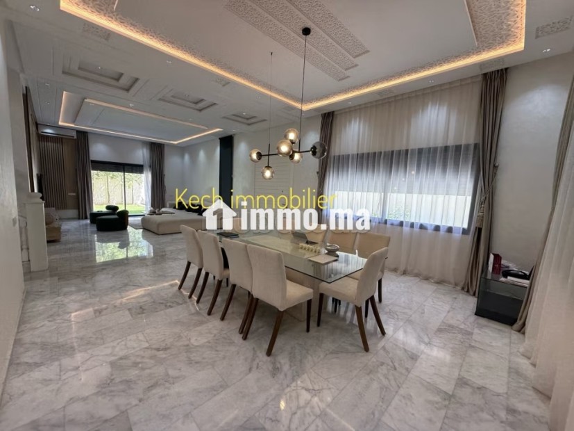 Maison de luxe à louer à Hay Targa. 5 pièces confortables. Vue exceptionnelle sur la mer, chauffage central - Location Immobilier - Marrakech - photo 6