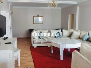 Bel appt meublé 125 m² , garage , Agdal, Rabat - Appartement à louer - Rabat
