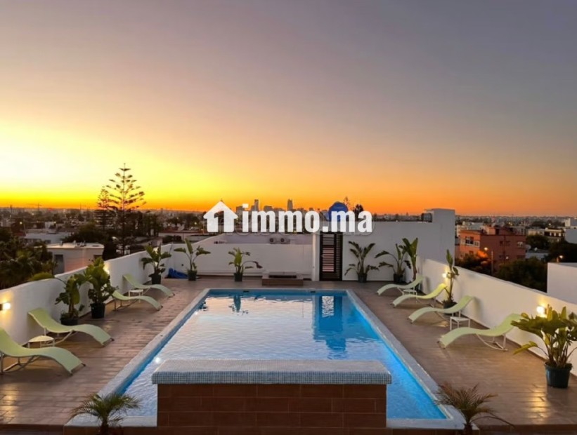 Location studio de vacance avec piscine au centre - Location Immobilier - Casablanca - photo 4