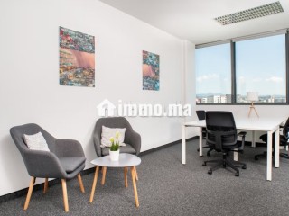 Bureau privé pour 3 à Tangiers, Sidi Amar Avenue - Bureau à louer - Tanger
