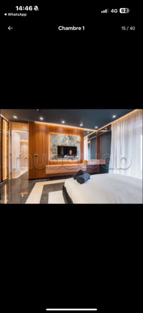 Location d'un appartement à Hivernage. Superficie 130 m². Bien meublé - Location Immobilier - Marrakech - photo 6