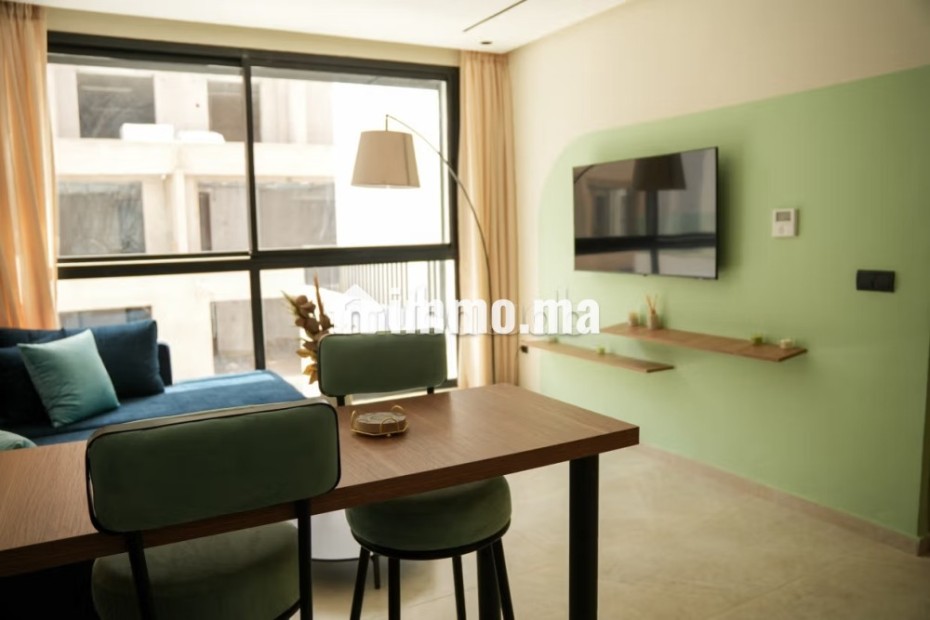 Studio neuf orienté sud meublé, Sans frais d'agence - Location Immobilier - Casablanca - photo 3