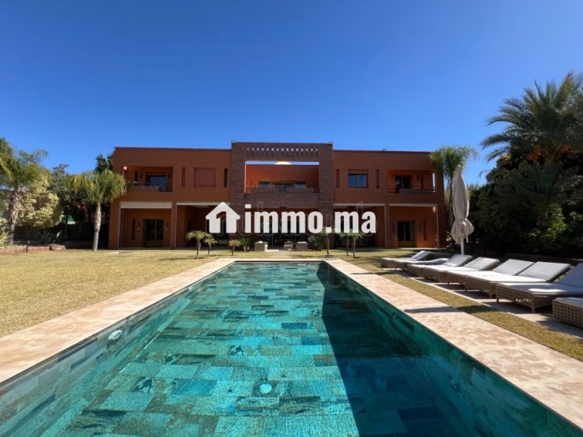 Sublime villa 7 suites à vendre Bab Atlas - Vente Immobilier - Marrakech - photo 1