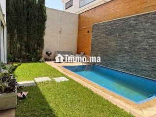 Étage de Villa à Louer avec Piscine Privée - Appartement Location Vacances - Mohammedia
