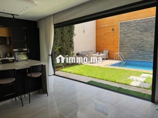 Étage de Villa à Louer avec Piscine Privée - Appartement Location Vacances - Mohammedia