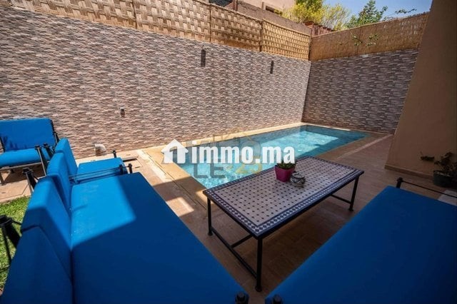 Villa Raffinée Avec Piscine À Targa - Vente Immobilier - Marrakech - photo 1