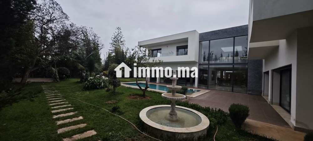 Somptueuse villa à vendre à Souissi. 4 pièces confortables. Porte blindée et parabole - Vente Immobilier - Rabat - photo 1