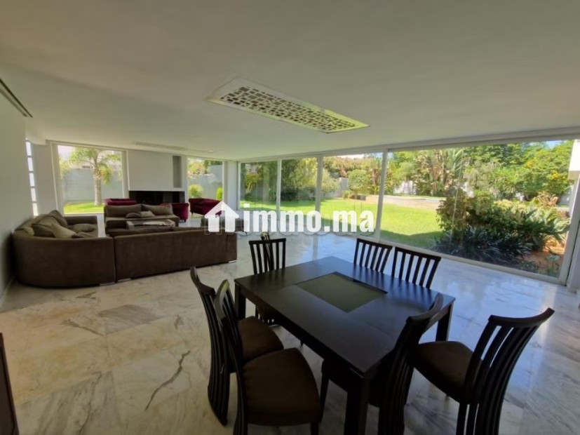Somptueuse villa à vendre à Souissi. 4 pièces confortables. Porte blindée et parabole - Vente Immobilier - Rabat - photo 3