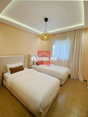 شقة مفروشة راقية للكراء الشهري قرب مرجان - Location Immobilier - Marrakech - photo 6
