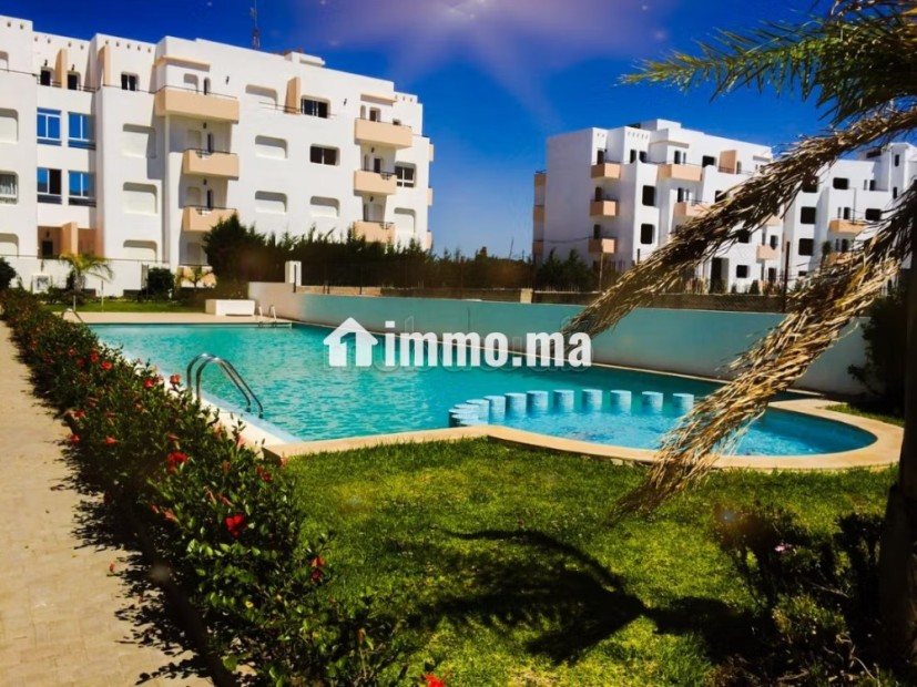 Appartement avec piscine à la Plage de ACHAKAR - Vente Immobilier - Tanger - photo 1