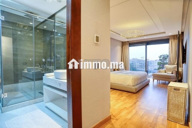 Appartement 180m Meublé Boulevard D'anf - Location Immobilier - Casablanca - photo 8