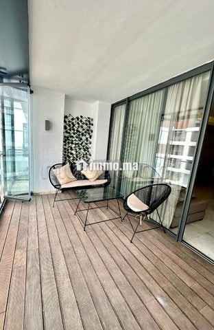 APPARTEMENT MEUBLÉ ÉTAGE ÉLEVÉ À LOUER À CFC - Location Immobilier - Casablanca - photo 1