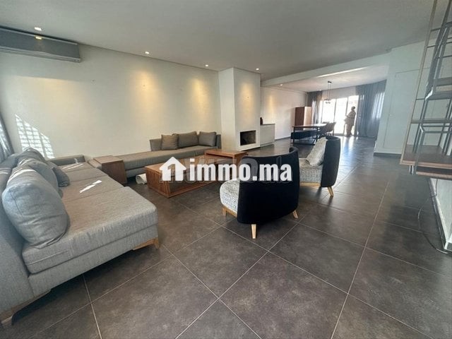 À LOUER TRIPLEX MEUBLES CO UNE VILLA À GAUTIER - Location Immobilier - Casablanca - photo 3