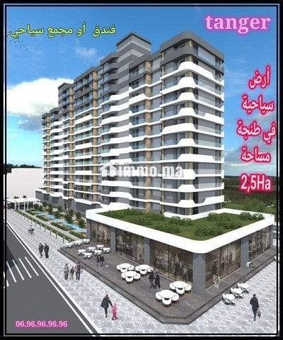 أرض25000m² في طنجة لبناء مركب سياحي - Vente Immobilier - Tanger - photo 1