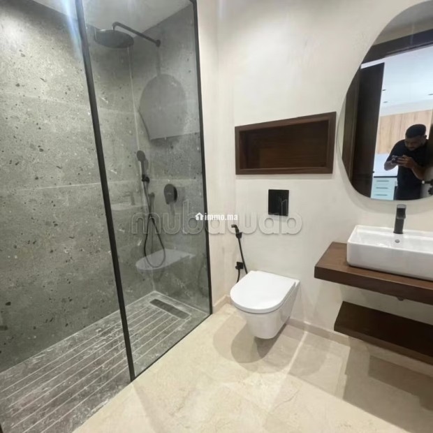 Tres beau studio vide neuf jamais habité à louer oasis - Location Immobilier - Casablanca - photo 5