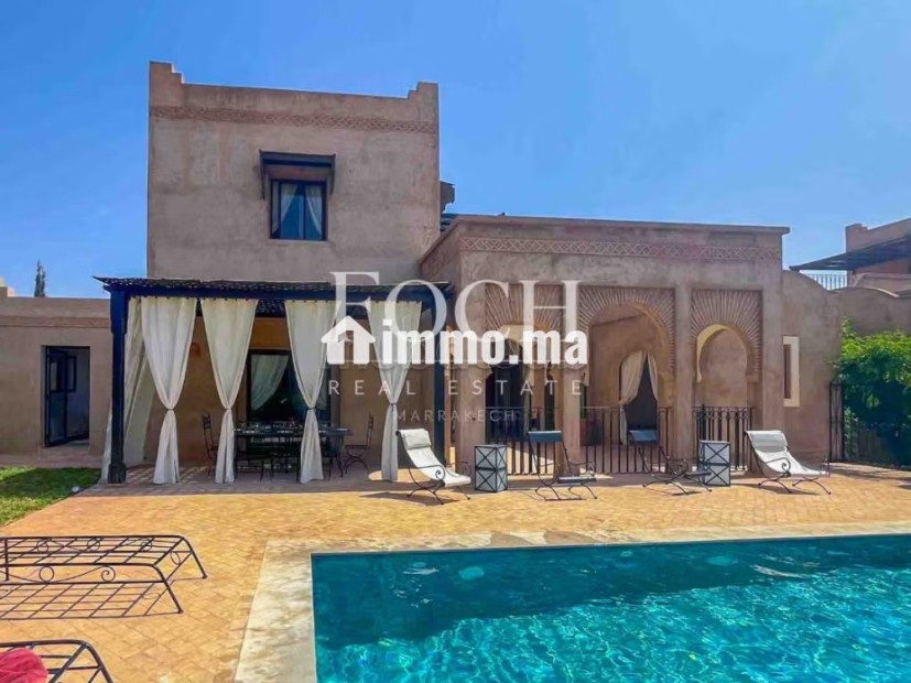 Villa fusionnant modernité et tradition - Location Immobilier - Marrakech - photo 1