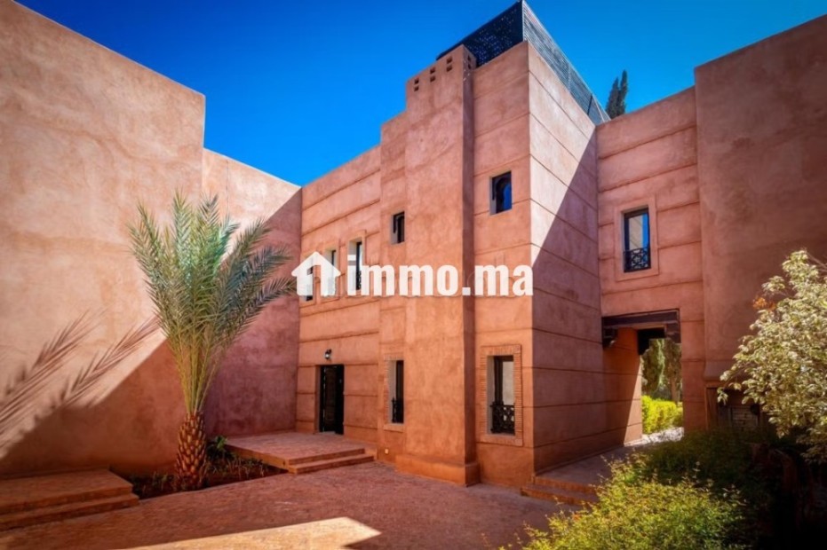 Magnifique villa style riad meublé a vendre - Vente Immobilier - Marrakech - photo 2