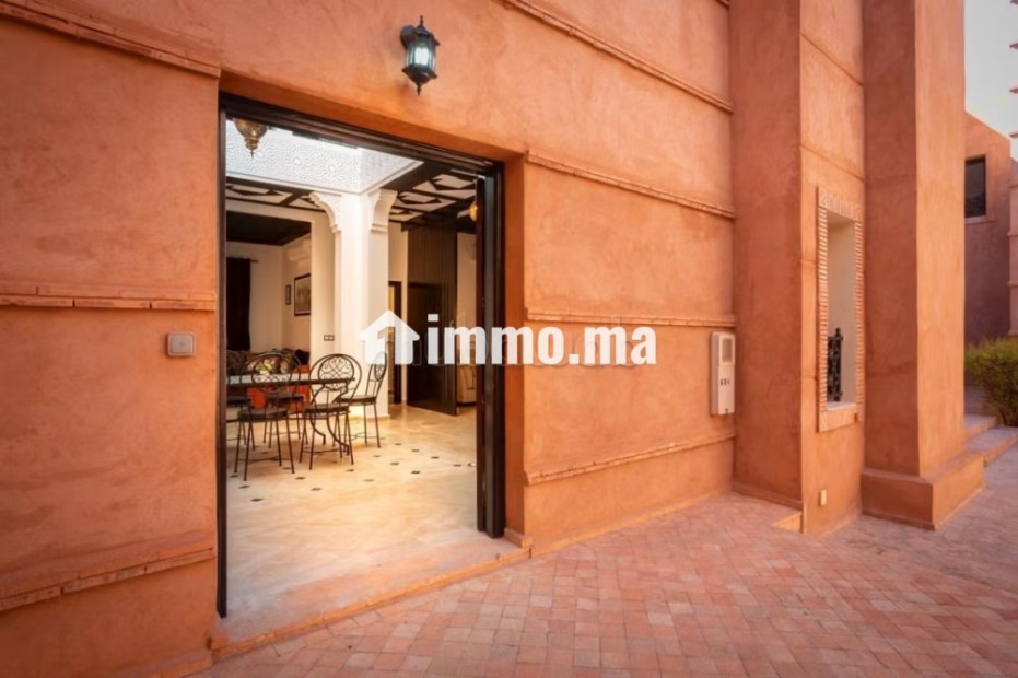 Magnifique villa style riad meublé a vendre - Vente Immobilier - Marrakech - photo 3