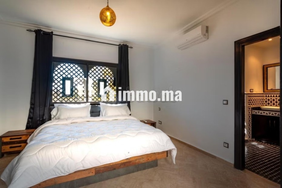 Magnifique villa style riad meublé a vendre - Vente Immobilier - Marrakech - photo 4