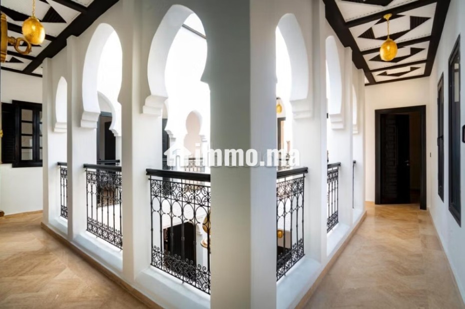 Magnifique villa style riad meublé a vendre - Vente Immobilier - Marrakech - photo 5