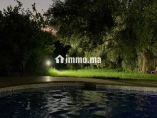 Ferme 3000m² avec piscine et verger à Saada - Terrain à vendre - Marrakech