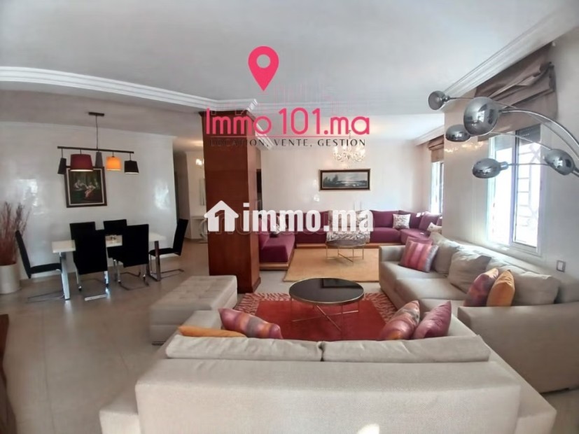 Location appartement meublé à Hay Riad - Location Immobilier - Rabat - photo 1