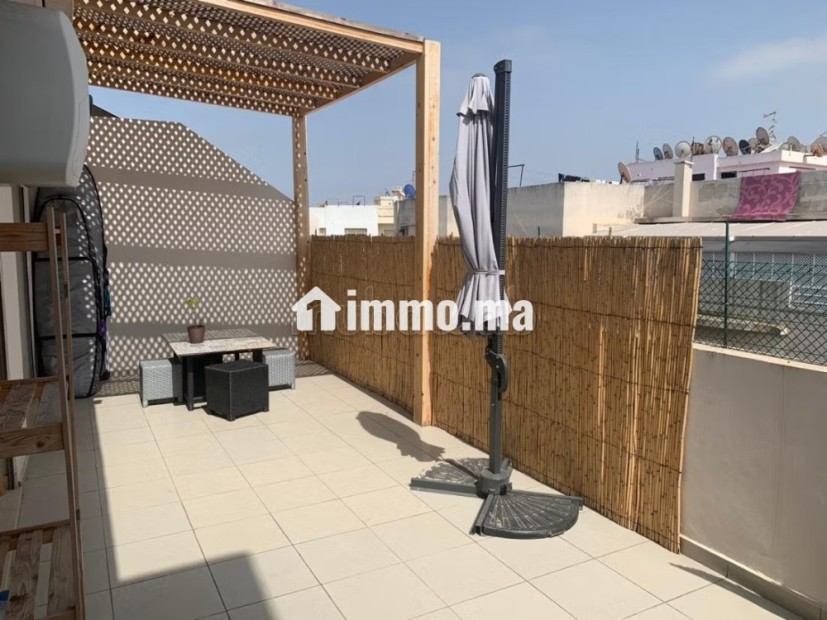 Bourgogne ouest location studio meublé terrasse - Location Immobilier - Casablanca - photo 1