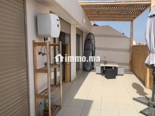 Bourgogne ouest location studio meublé terrasse - Appartement à louer - Casablanca
